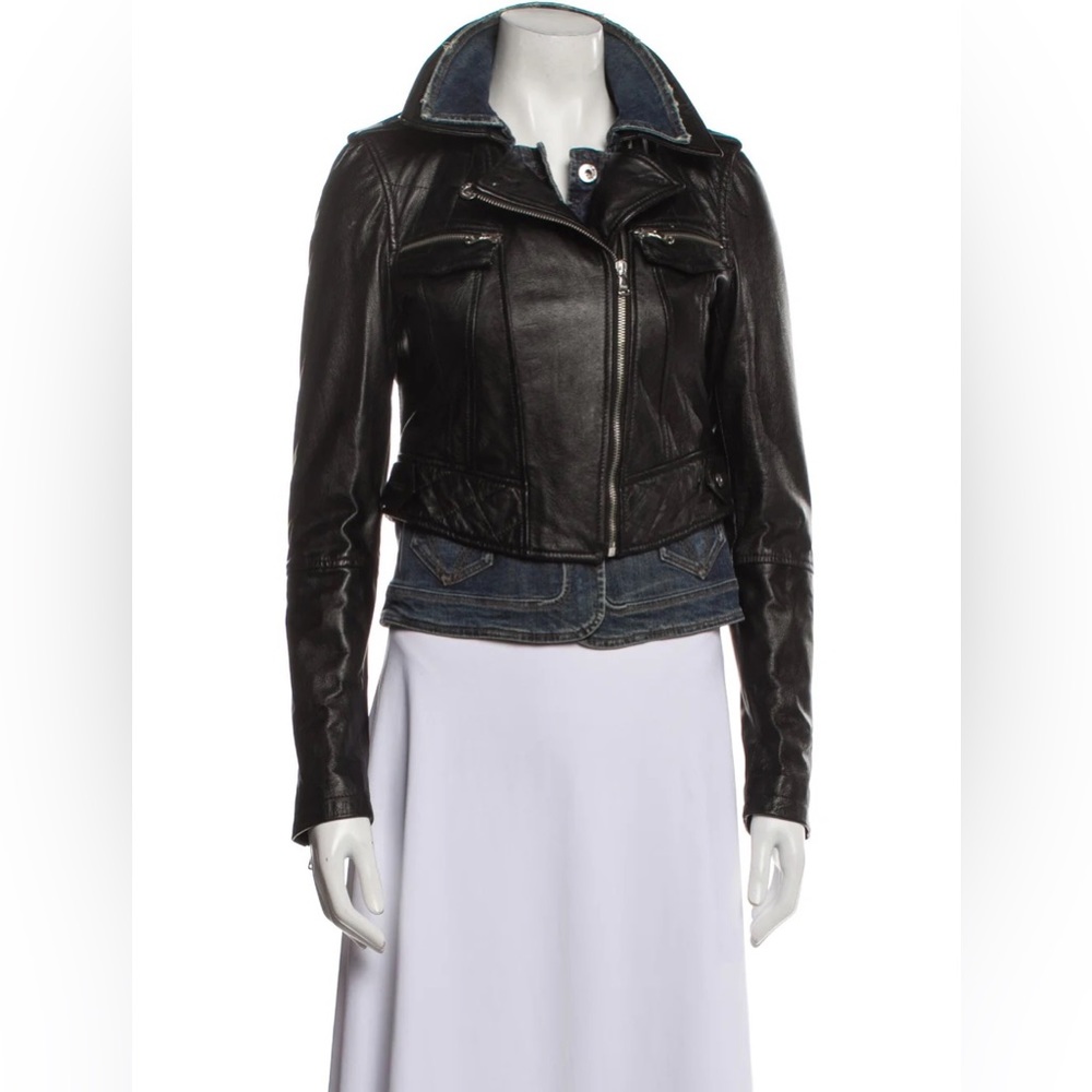 DOLCE & GABBANA LEATHER JACKET